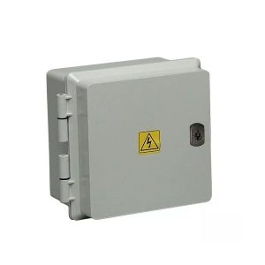 GABINETE PLAST. IP65 456 C/CERRAD. C/RIEL DIN 8 POLOS