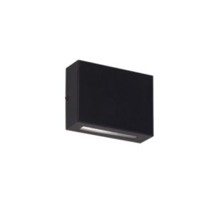 BIDIFUSOR RECTANGULAR 1x G9 LED 12 x 3,5 x 9 cm NEGRO