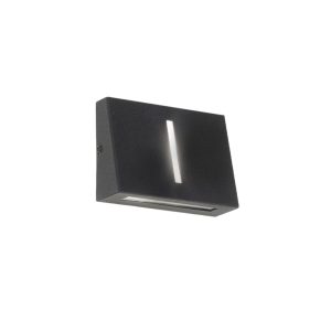 BIDIFUSOR TRAPEZOIDAL G9 LED NEGRO