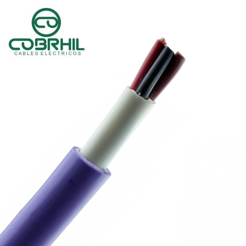 CABLE SUBTERRANEO IRAM 2178-1 3 x 2.50 C4 VIOLETA