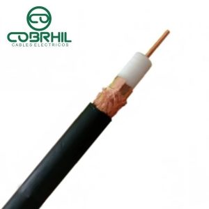 CABLE TV COAXIL  RG 6 Foam Negro