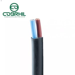CABLE VAINA REDONDO IRAM NM 247-5      2 x 1mm NEGRO