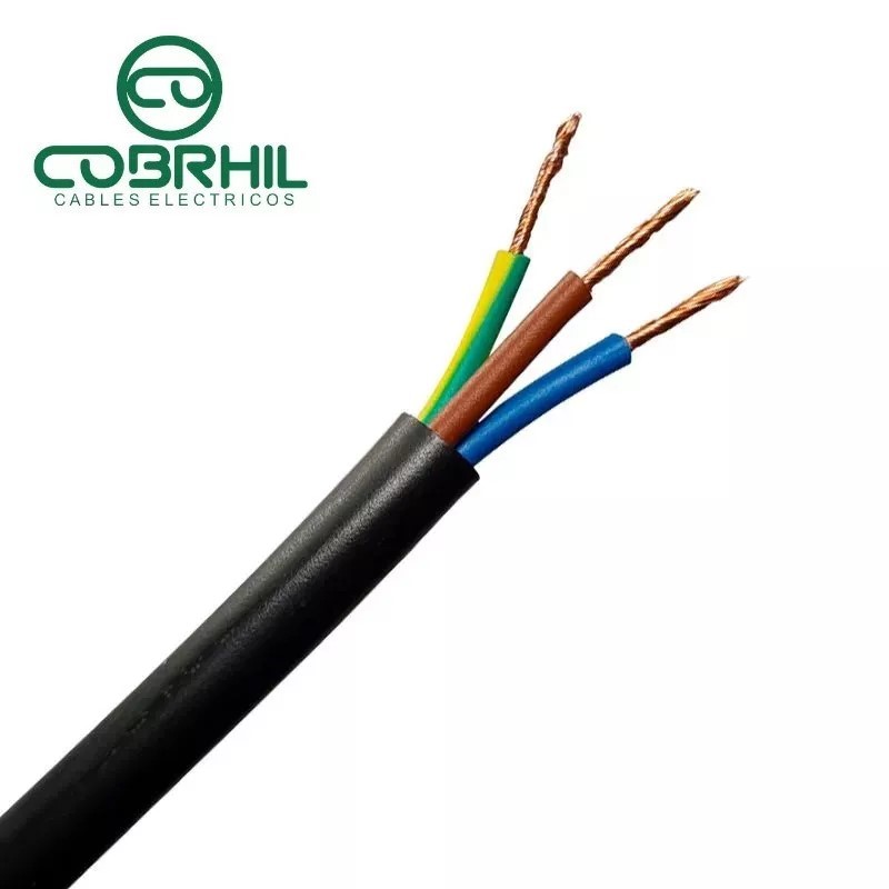 CABLE VAINA REDONDO IRAM NM 247-5 3 x 1.50mm NEGRO