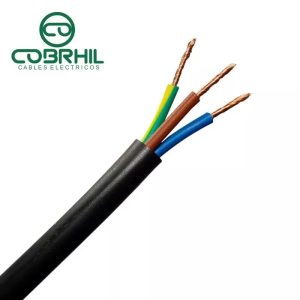 CABLE VAINA REDONDO IRAM NM 247-5      3 x 4mm NEGRO