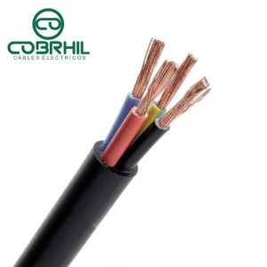CABLE VAINA REDONDO IRAM NM 247-5      4 x 4mm NEGRO