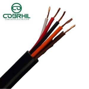 CABLE VAINA REDONDO IRAM NM 247-5      5 x 1mm NEGRO
