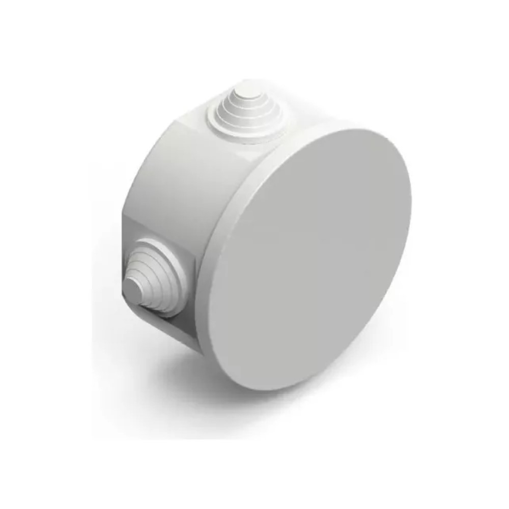 CAJA CIRCULAR SOBREPONER GRIS