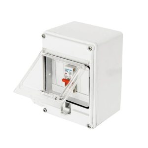 CAJA DIN IP54 PARA 4 POLOS - 146X106X91