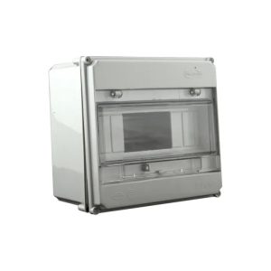 CAJA DIN IP55 PARA 8 POLOS - 200X180X103