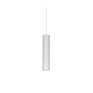 COLGANTE TUBO 1 LUZ GU10 BLANCO Ø50X350