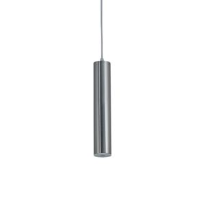 COLGANTE TUBO CHICO ACERO INOXIDABLE GU10 5CM H:20CM