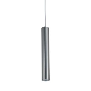 COLGANTE TUBO CHICO ACERO INOXIDABLE GU10 5CM H:35CM