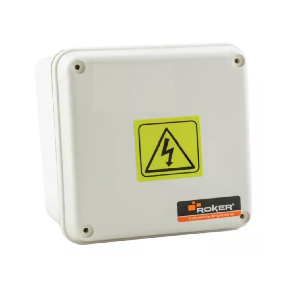 CAJA ESTANCO PASO IP65 BLANCA 115 x 115 x 67 mm