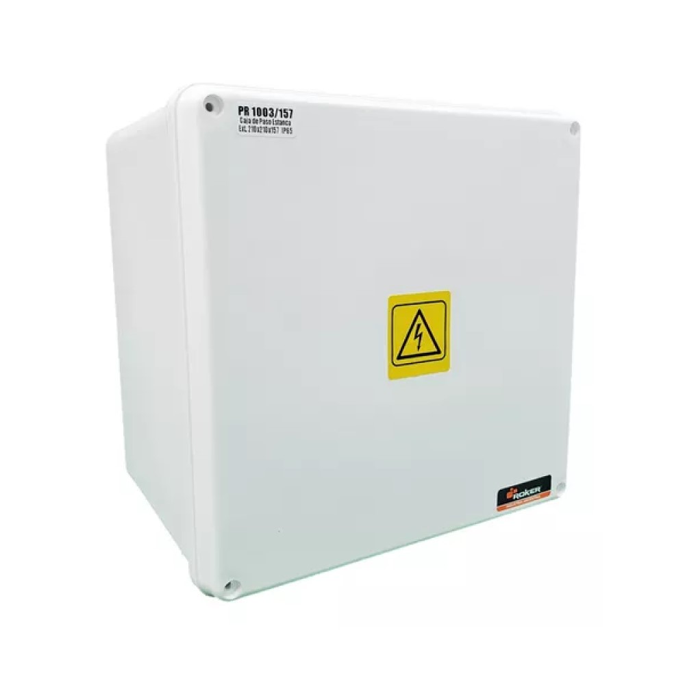 CAJA ESTANCO PASO IP65 BLANCA 210 x 210 x 157 mm