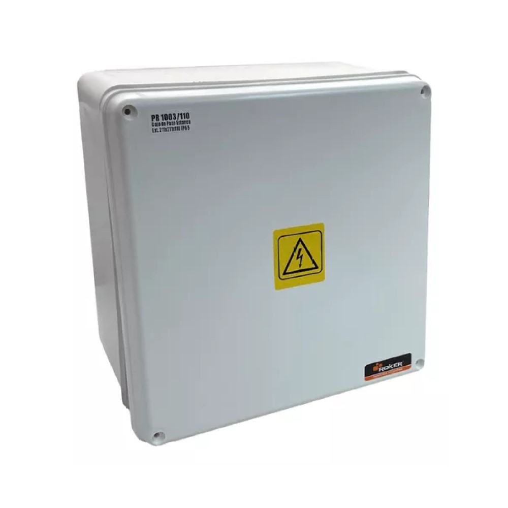 CAJA ESTANCO PASO IP65 BLANCA 211 x 211 x 110 mm
