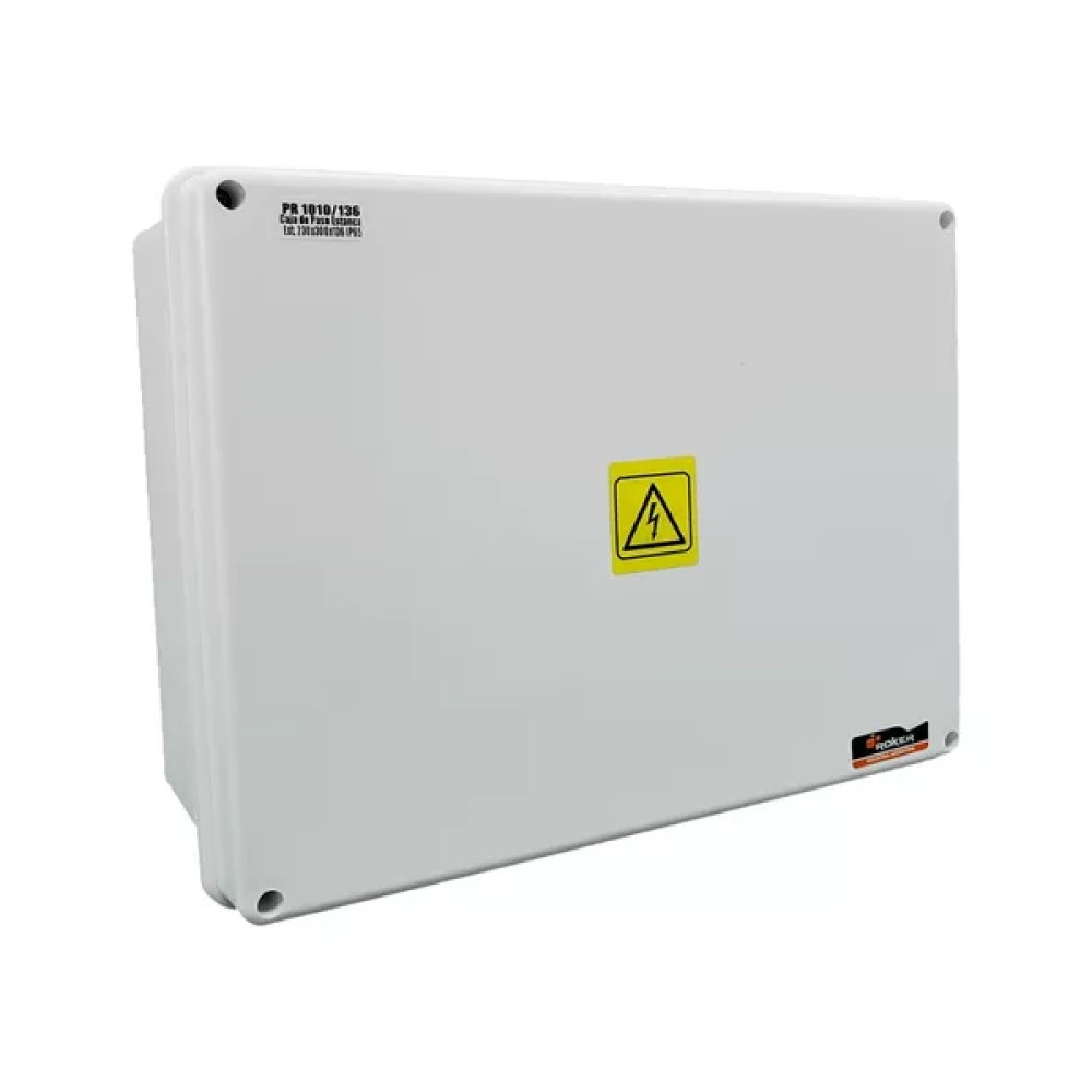 CAJA ESTANCO PASO IP65 BLANCA 230 x 300 x 136 mm