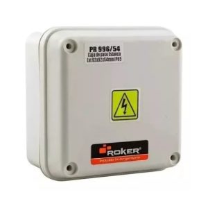 CAJA ESTANCO PASO IP65 BLANCA 92 x 92 x 54 mm