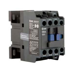 Contactor Tripolar BAW. 5,5kW AC3 12A 1Na+1Nc Bob: 220Vca 50-60Hz