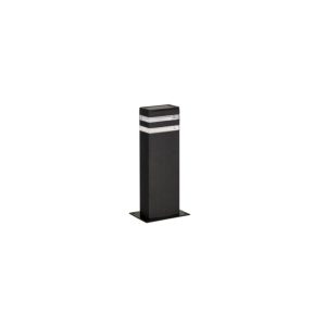 FAROL MARCA SENDERO ALUMINIO INTEMPERIE E27 H34CM NEGRO
