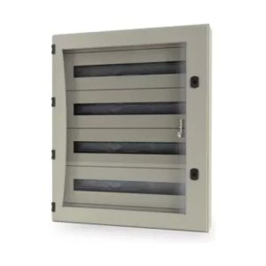 GABINETE ESTANCO METALICO 600X600X100 PUERTA TRANSPARENTE