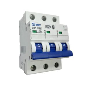 Interruptor TMg. Tripolar. 16A Icn= 4,5kA. C (5-10In)