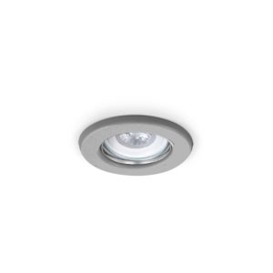 SPOT FIJO Ø8CM GU10 PLATA