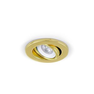 SPOT MOVIL 10CM CON GU10 ORO