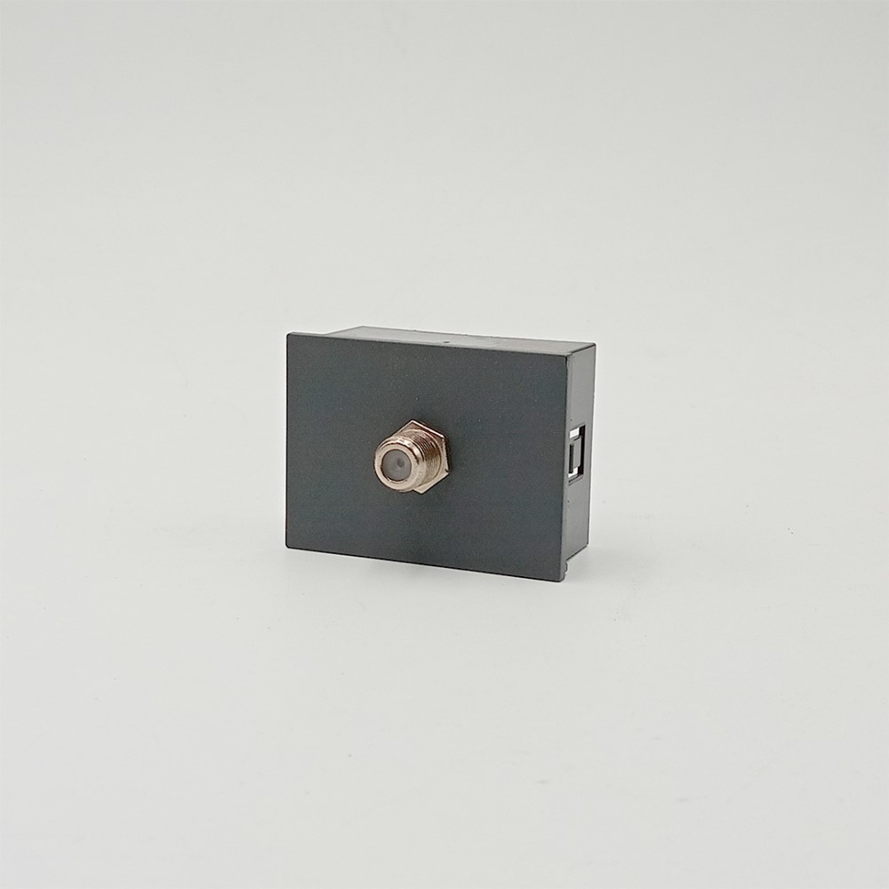 Mod toma CATV 75ohms GRIS 2M 0db pasan