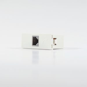 Mod toma TE 1xRJ11 BLANCO 1M 2pol