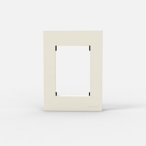 Tapa 5x10 BLANCO 4b PC c-distanciador Bauhaus