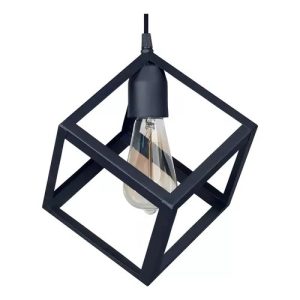 Colg CUBO L230x H295 NEG TX E27