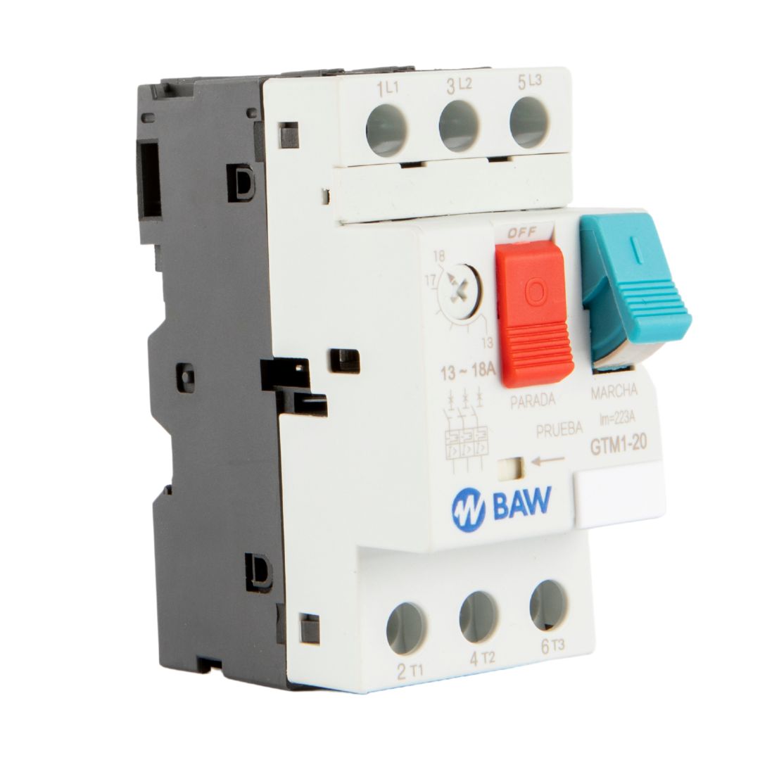 Guardamotor TM. 7,5kW 13-18A Icu 15kA