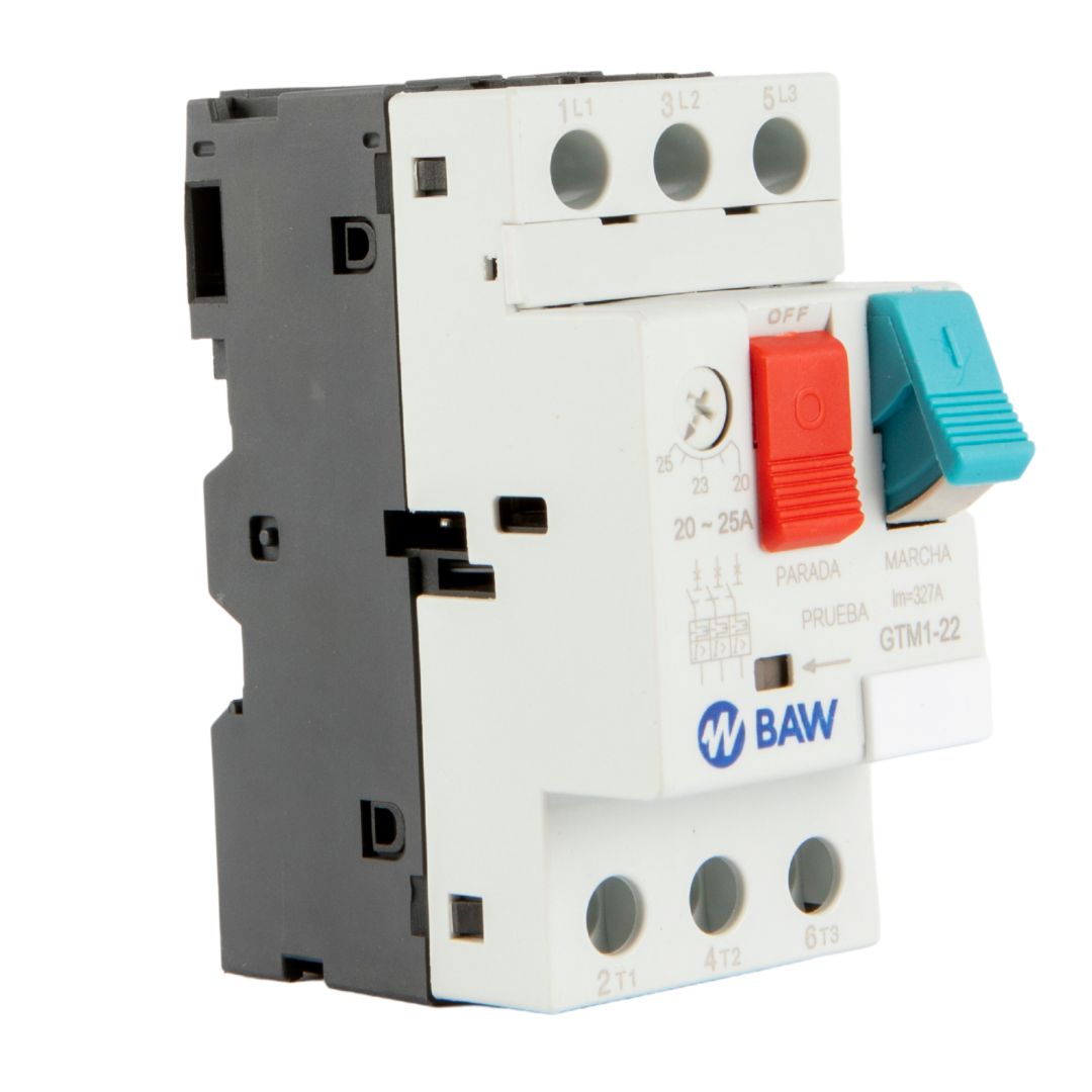 Guardamotor TM. 11kW 20-25A Icu 15kA