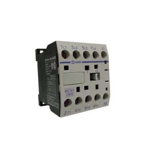 Minicontactor Tetrapolar BAW AC3 4kW-9A AC1 12kW-20A Bob 220Vac