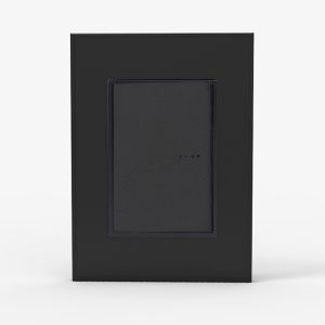 Tapa 5x10 Negro 4b Vidrio con Distanciador Bauhaus