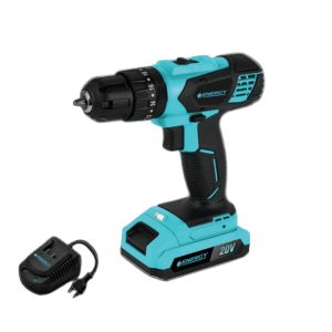 Taladro Percutor 13mm 20V con Batería 1.5Ah y Cargador 2A