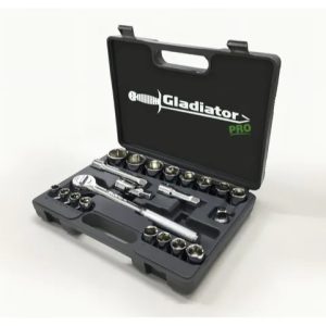 Kit de Juego de Tubo de 1/2" - 22 Piezas Cromo Vanadio