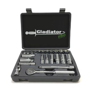 Kit de Juego de Tubo de 3/8" - 23 Piezas Cromo Vanadio