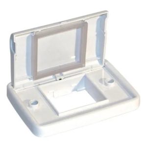 Placa Capsulada 50x100 PVC para 2M Blanco