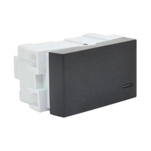 Módulo Combinación 1x10A Negro 1M Verona Platinum