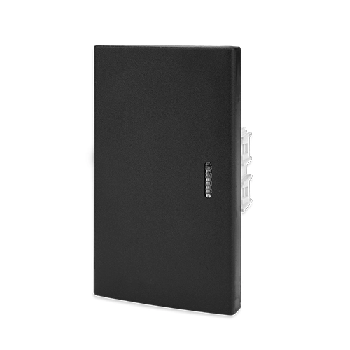 Teclón Simple Negro Sistema Modular