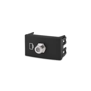 Módulo Toma CATV 75ohms Negro 1M 0db Final
