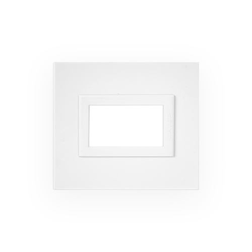 Tapa 5x5 Blanco 1b PVC Basic Zen