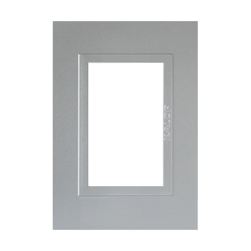 Tapa 5x10 Plata 3b Metal Zen