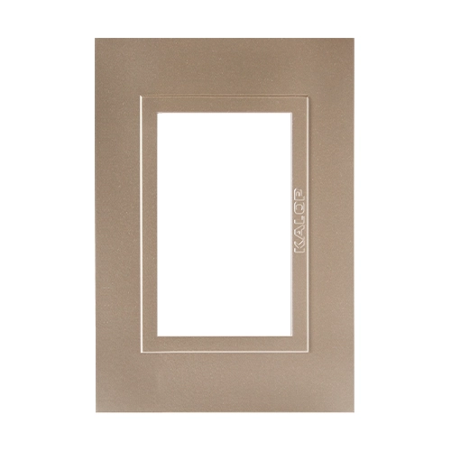 Tapa 3 Módulos Zen Metal Oro