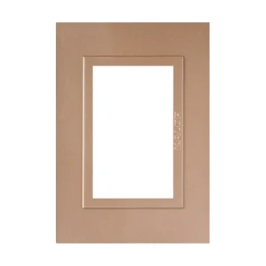 Tapa 3 Módulos Zen Metal Bronce