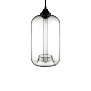 TOMLIN - COLGANTE 1 LUZ E27 CRISTAL CLARO