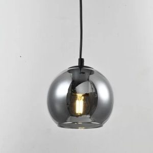 INGRID HUMO - COLGANTE CRISTAL 1 LUZ E27 HUMO Ø150MM