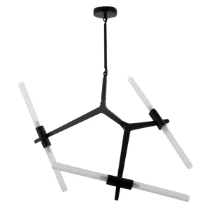 KHALO - COLGANTE ALUMINIO NEGRO DIFUSOR SATINADO 6XG9