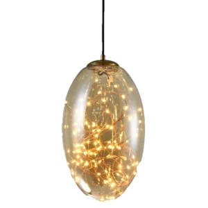 PEP - COLGANTE 1 LUZ LED 10W AMBAR Ø300MM